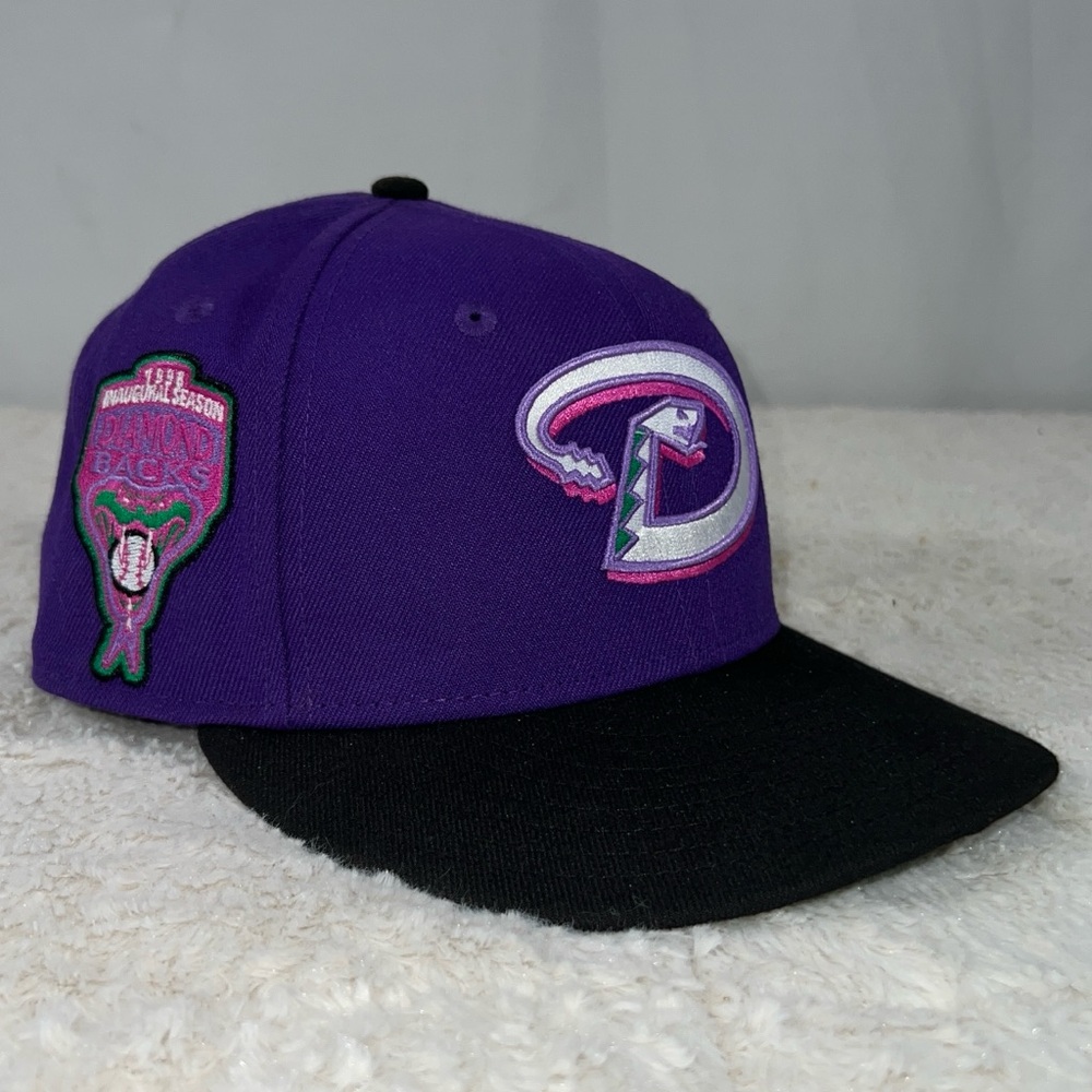 New Era Arizona Diamondbacks 7 5/8 Fitted Baseball Cap